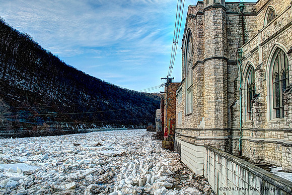 Oil City - Oil Creek Ice Jam