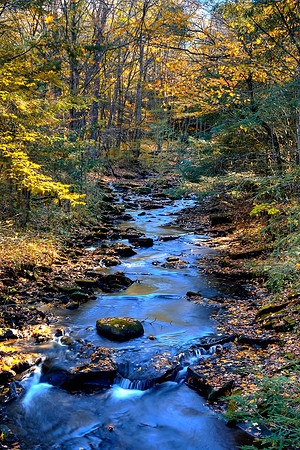 Emlenton - Mill Creek Fall Upstream 2015_10_18