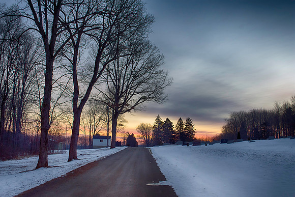 Rockland - Cemetery Sunrise