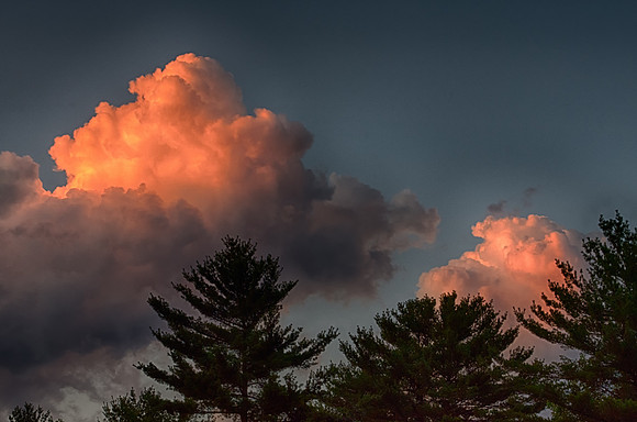 Clouds at Sunset in State College 2016_07_17