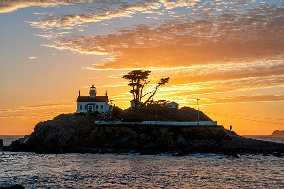 battery point lighthouse sunset 2 2021_09_30