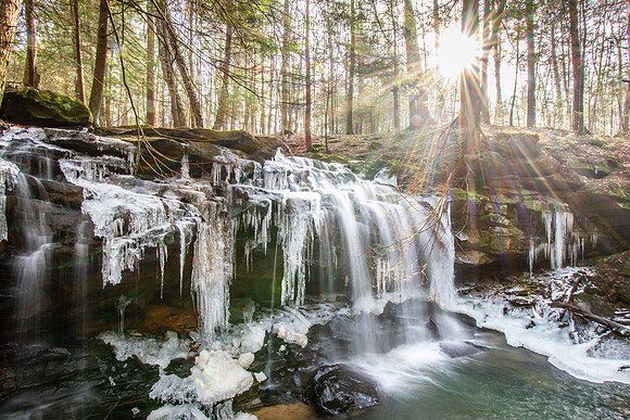 Potters Falls Sunshine 2019_12_24