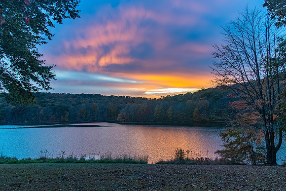 Justus Lake sunset1 2020_10_14