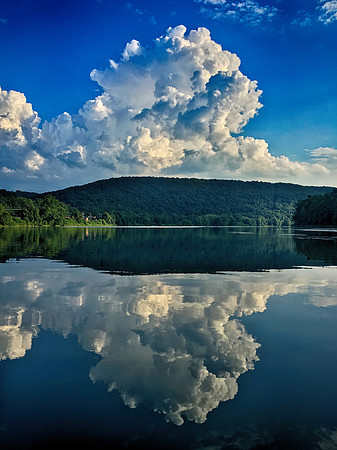Allegheny River Clouds and Reflection 2016_07_22 - large