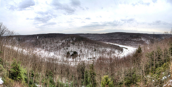 Kennerdell Lookout Panorama