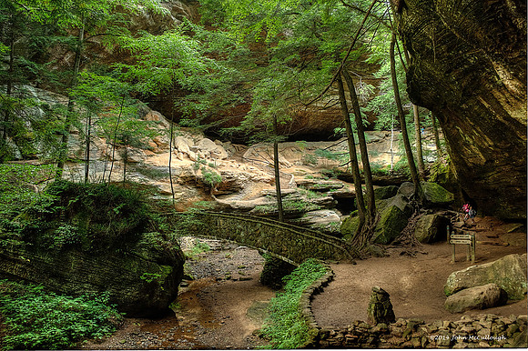 Hocking Hills - Old Mans Cave Trail