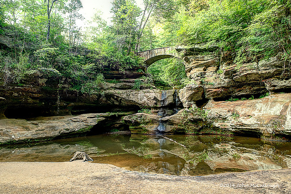 Hocking Hills - Old Mans Cave Trail Bridge
