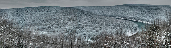Kennerdell - Lookout in Winter